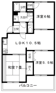 アネックスピア【2階】の間取り