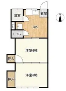 Bay Terrace【2階】の間取り