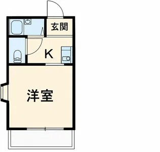 ビクトリヤハイツ【1階】の間取り