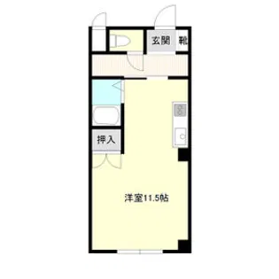 エルムパーク南郷【4階】の間取り