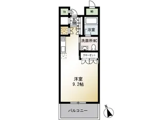ショアーズ鵠沼フラット【2階】の間取り