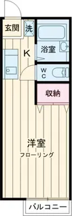 オークエステート【1階】の間取り