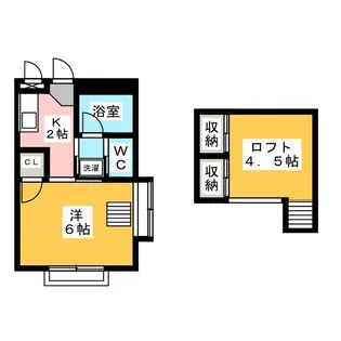 Tee Reef【2階】の間取り