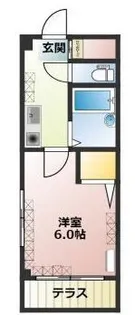 ナインサーティワン【1階】の間取り