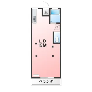 ラ・スフィンクス【2階】の間取り