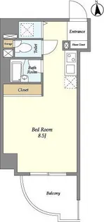 プレミアステージ芝公園II【6階】の間取り