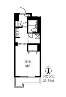 ラ・プラージュV【3階】の間取り