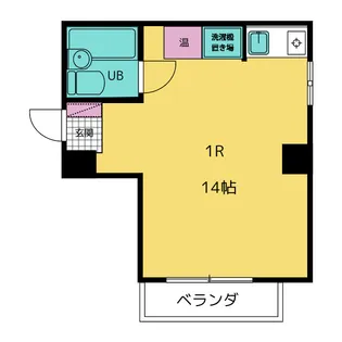メゾンパール泉【6階】の間取り