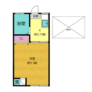 鷺宮ギミック【2階】の間取り