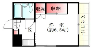 1Kの間取り画像