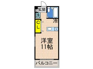 きさらぎコ-ポの間取り