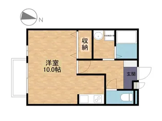 セジュールSY【2階】の間取り