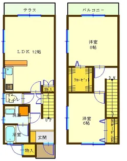 新潟県新潟市東区太平2【一戸建】の間取り