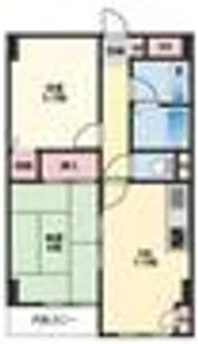 クラート大崎【5階】の間取り