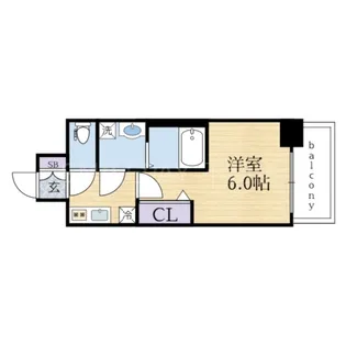 兵庫県神戸市兵庫区大開通2【マンション】の間取り