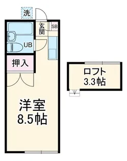 スマイルハウス第2【2階】の間取り