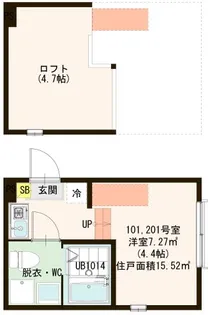 Anfang AOI【1階】の間取り