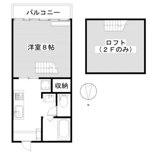 ウィンド12【2階】の間取り