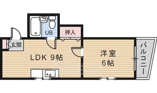 箕面ビル【3階】の間取り