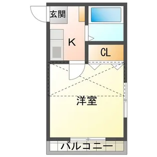 インペリアルII【1階】の間取り