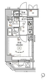 RELUXIA横濱吉野町II【5階】の間取り