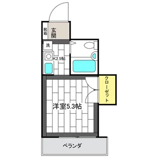 ストークハイツシマムラ【1階】の間取り