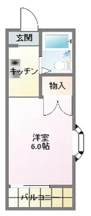 ハイツ日吉【2階】の間取り