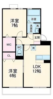 Riviere【1階】の間取り