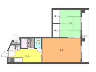 フォルテ今治【2階】の間取り