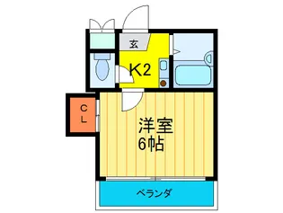 藤マンションII【4階】の間取り