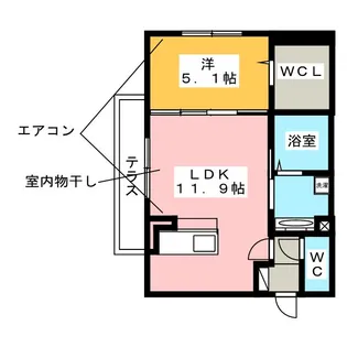 Wing21 I【1階】の間取り