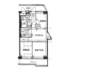 3LDKの間取り画像