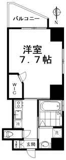 東京都品川区南大井6【マンション】の間取り
