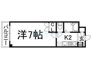 メゾンハウスIII【1階】の間取り