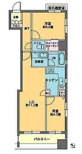 カスタリア人形町【3階】の間取り