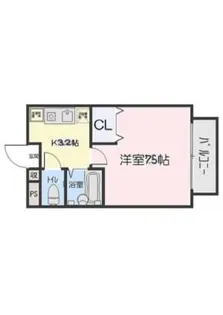 フォルトゥーナ【2階】の間取り