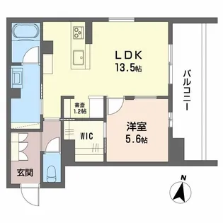 LUANA KAMISUGI【3階】の間取り