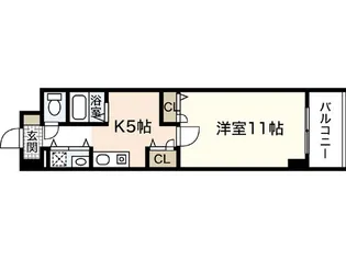 広島県広島市安佐南区中筋3【マンション】の間取り