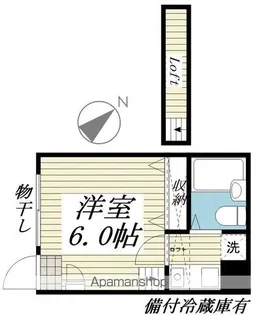 ジュネパレス柏第503【1階】の間取り