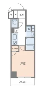 ル・リオン神楽坂【3階】の間取り