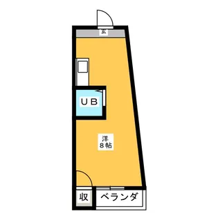 イル ボーン キャステロ【3階】の間取り