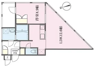 パークスワロス01【3階】の間取り