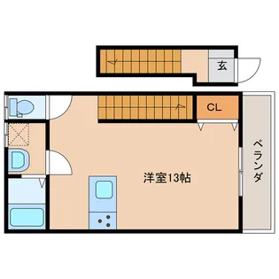 Na Tree. HY A棟【2階】の間取り