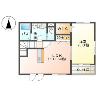 エストレア【2階】の間取り
