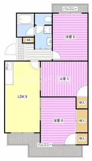 MAISON DE CLEO III【2階】の間取り