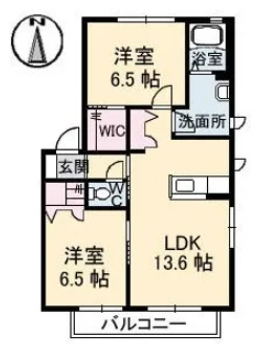 image M B棟【1階】の間取り