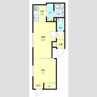 North Pole【2階】の間取り