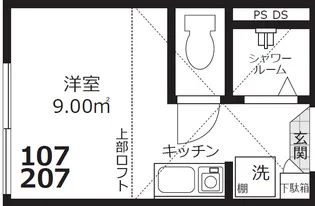 LUXST【2階】の間取り