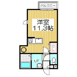 デリス・メゾン日の出【2階】の間取り