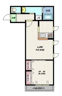 maison olive【2階】の間取り
